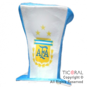 SOMBRERO GALERON VERTICAL ARGENTINA CON ESCUDO x 1